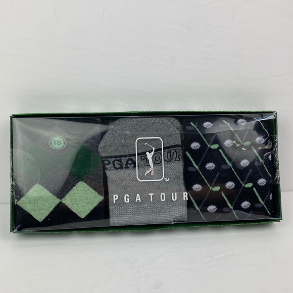 PGA Tour | Men's Sock PGA Golf Trio 9-12 - Picture 1 of 6